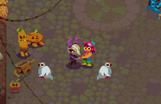 A wedding in Atomicrops